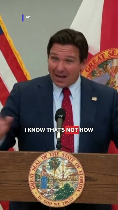 DeSantis Says He'll Keep "Butchering" Hurricane Isaias' Name (Video)