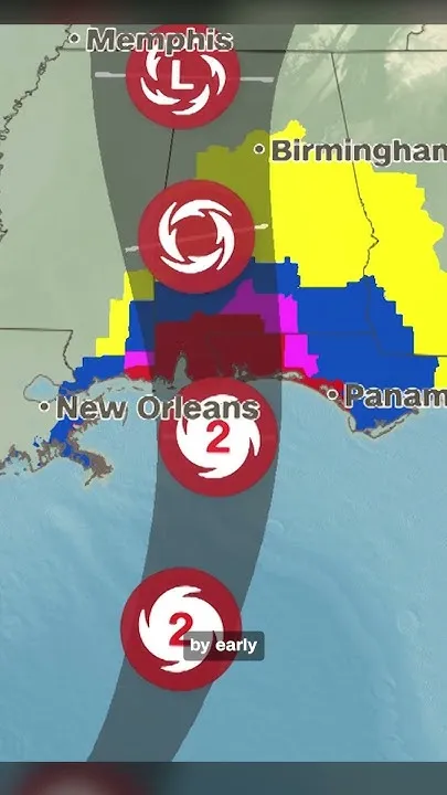 Gulf Coast Prepares for Hurricane Isaias Landfall (Video)