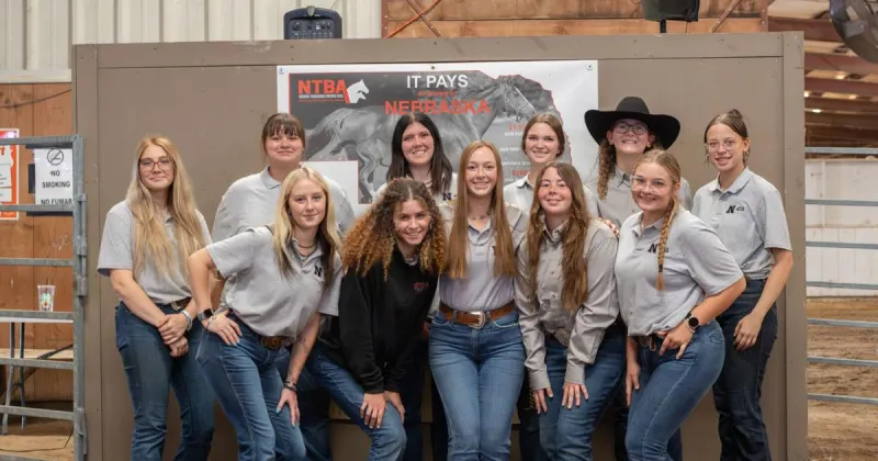 NCTA students gain real industry experience preparing Thoroughbred yearlings for auction