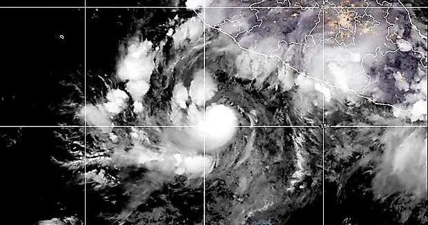 Hurricane Simon strengthens to Category 2 storm, the National Hurricane Center says