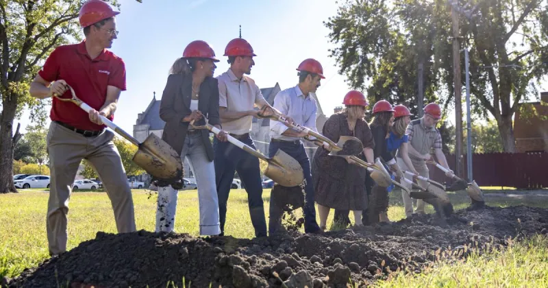 Hope Harbor opens new chapter with Lighthouse apartment groundbreaking