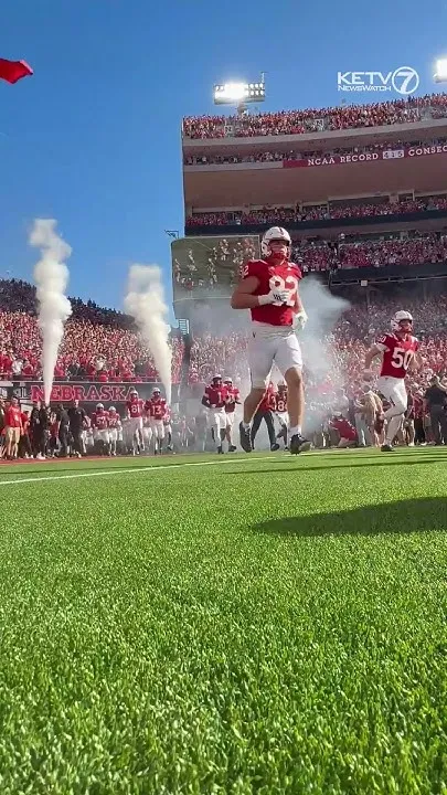 Nebraska leads Indiana 10-3 going into the locker room (Video)