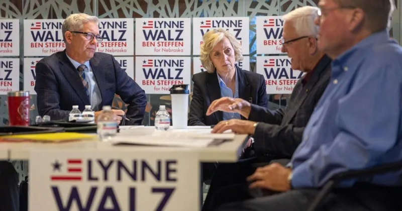 Farmers, policy experts warn of tax burdens at Walz campaign event