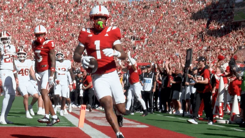 No. 7 Indiana scores 14 unanswered points to deliver Nebraska its first defeat