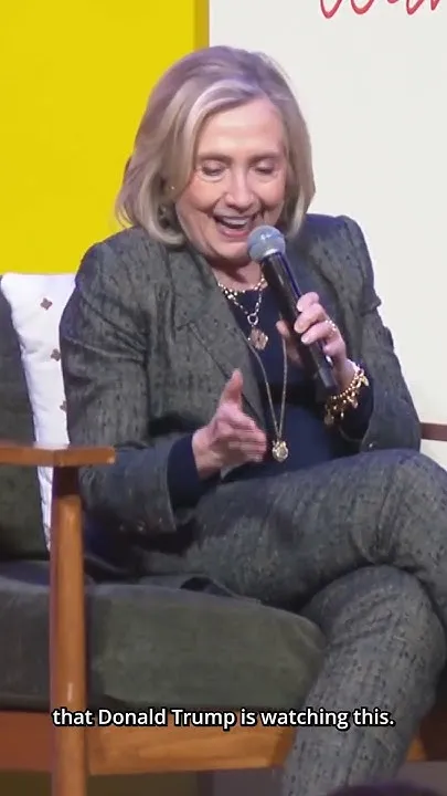 Hillary Clinton takes jab at President Trump during Omaha visit (Video)