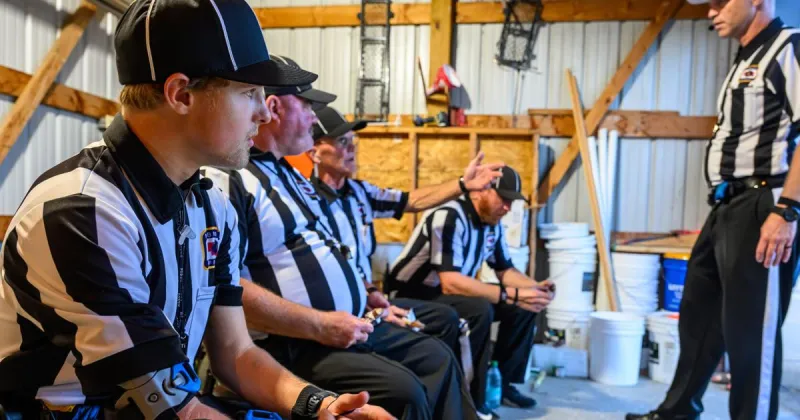 Young Nebraska referee will not allow his impairment to keep him from pursuing excellence