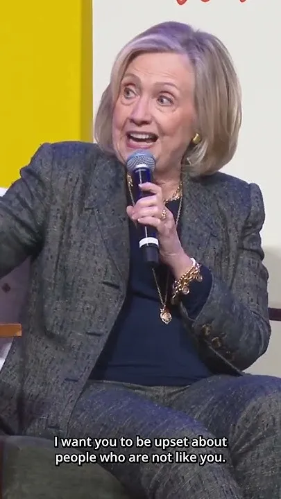 Hillary Clinton breaks down President Trump's political strategy (Video)