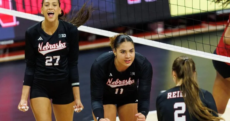 It's all Huskers: Nebraska volleyball is unanimous No. 1 in AVCA Top 25