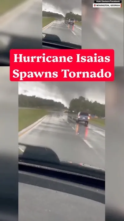 Trail of Destruction | Hurricane Isaias Flooding & Tornados #news #livenews #weathernews (Video)
