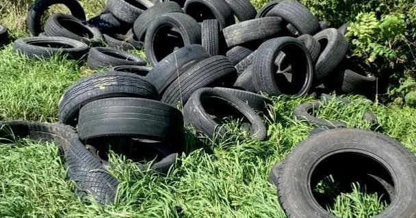 This family found 200 tires dumped on their farm, turns out its county-wide problem