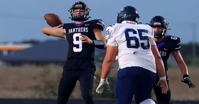 Preston Komenda owns Fillmore Central's passing records. Now the wins are following