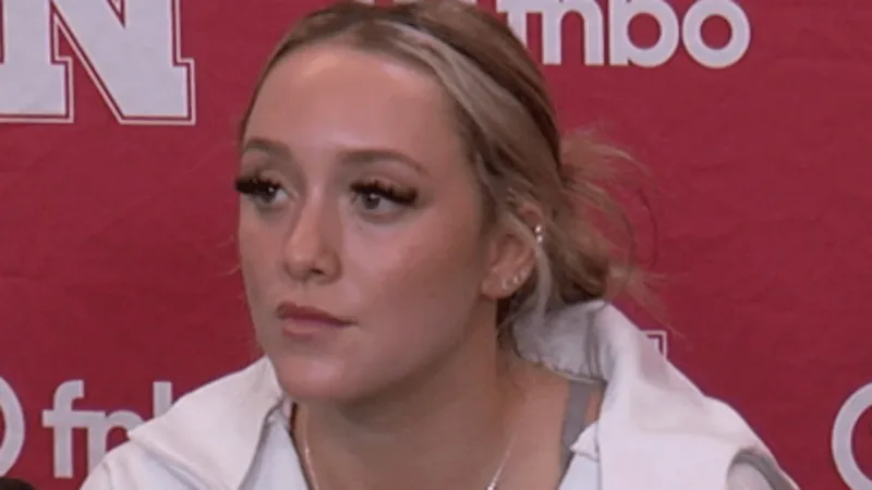 Nebraska's Virginia finds her place; Laney Choboy helps sets the tone on defense