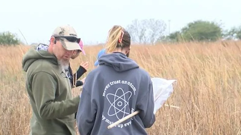 Lincoln Science Focus students study rare saline wetlands with local agency partners