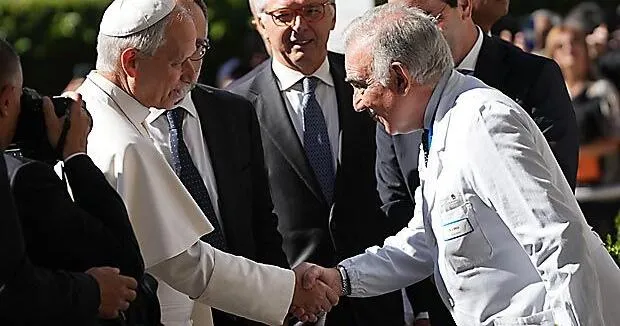 Pope Leo is eating and recovering after cancer surgery, his doctors say