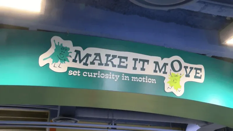 Lincoln Children's Museum opens; Make It Move exhibit teaching cause and effect