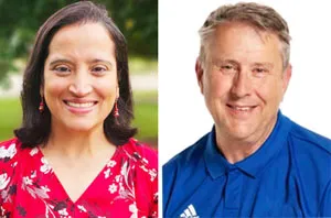 Election: Ward 1 school board -- Shreya Agawal, Stuart Simpson