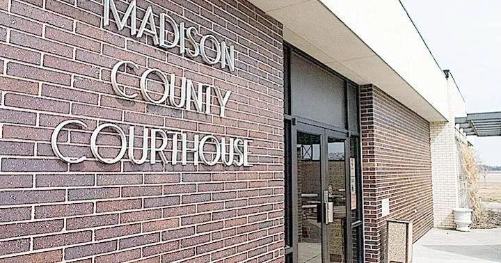 South entrance of Madison County Courthouse to close temporarily