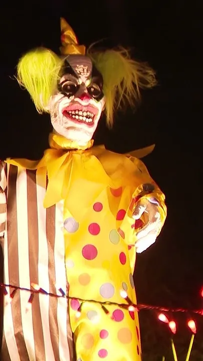 The 36th Ave Haunted Hill features Zombie Crossing, wild skeletons (Video)