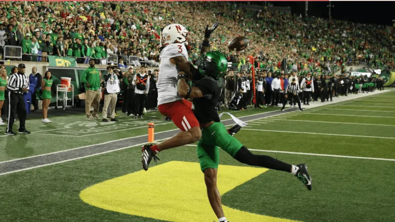 Nebraska loses another 4th quarter lead for 2nd loss of season at Oregon