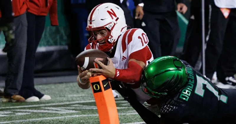 More Nebraska heartbreak as Oregon rallies late to win