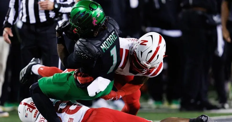 Nebraska held back Oregon on the money downs - until the money quarter