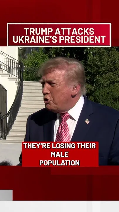 Trump: 'Time for somebody else to negotiate' for Ukraine, not Zelensky (Video)