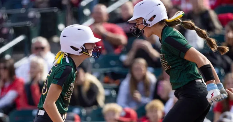 An inside-the-park homer and a place in history for Kearney Catholic softball