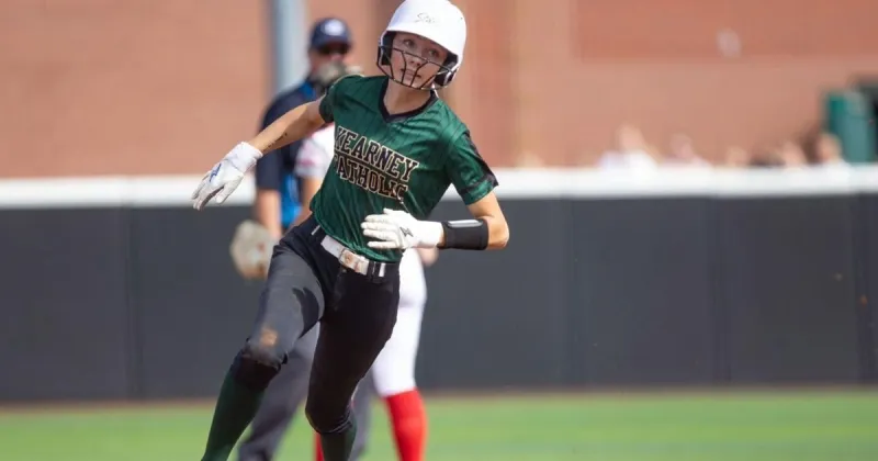 An inside-the-park homer and a place in history for Kearney Catholic softball
