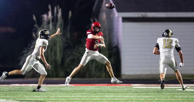 Who leads Nebraska high school football in passing, rushing, receiving after Week 8?