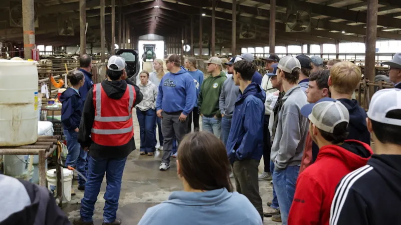 Concordia Nebraska agriculture students participate in agriculture tour around Nebraska