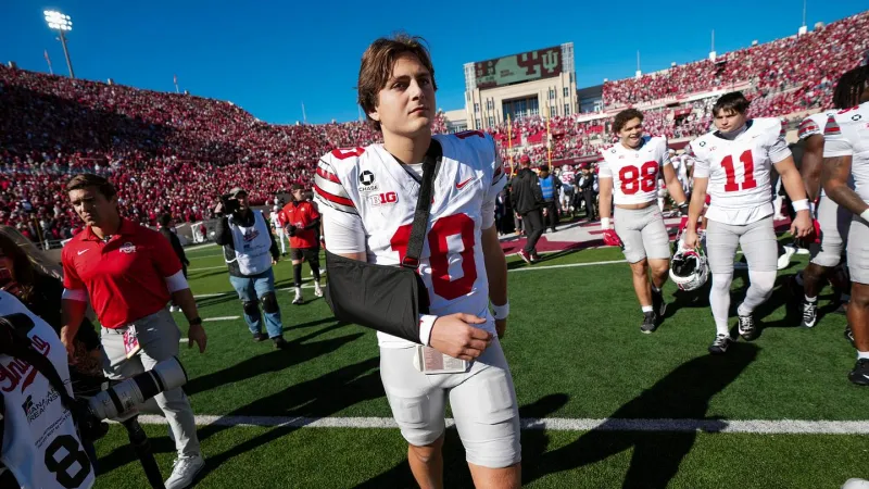Julian Sayin injury keeps Nebraska's bizarre quarterback luck rolling into November