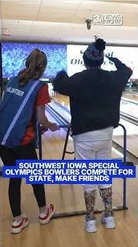 Southwest Iowa Special Olympics bowlers compete for state, make friends (Video)