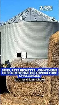 Sens. Pete Ricketts, John Thune field questions on agriculture challenges (Video)