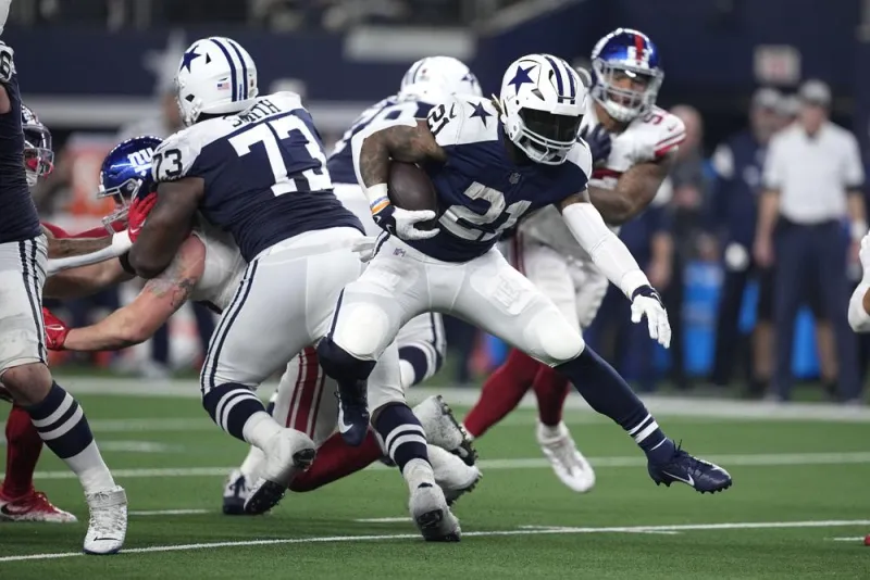 Cowboys bounce back in second half to upend Giants