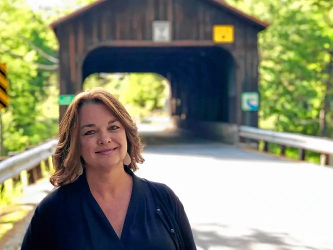 Kim Varney Chandler of Hancock digs up the stories of NH's covered bridges