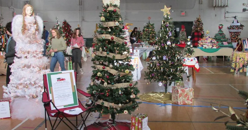 Peterborough Community Center to display assortment of themed trees