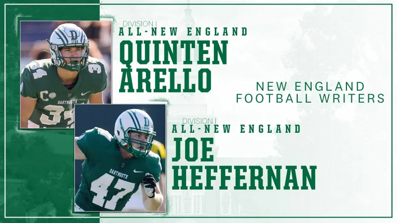 Heffernan and Arello Named to All-New England Football Team