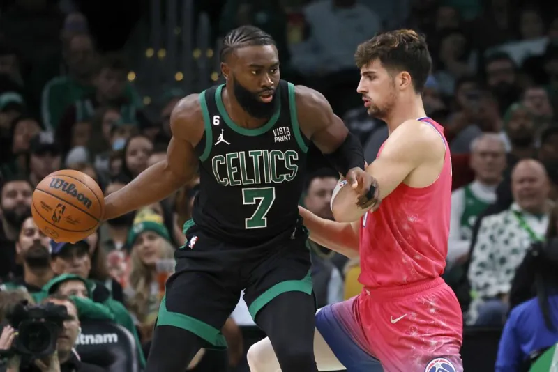 Brown fills the Tatum void as Celtics get past Wizards