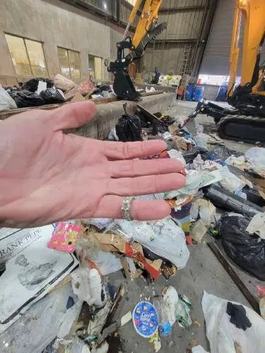 Celery stalk in trash, plus a little luck, lead to lost wedding rings
