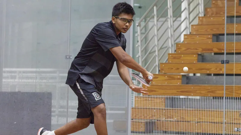 Men's Squash Drops Match to No. 1 Harvard at Home