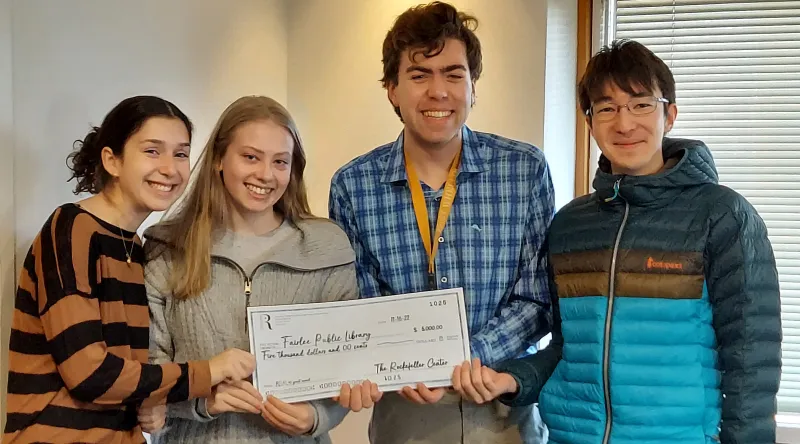 Public Policy Class Awards $10,000 to Upper Valley Nonprofits