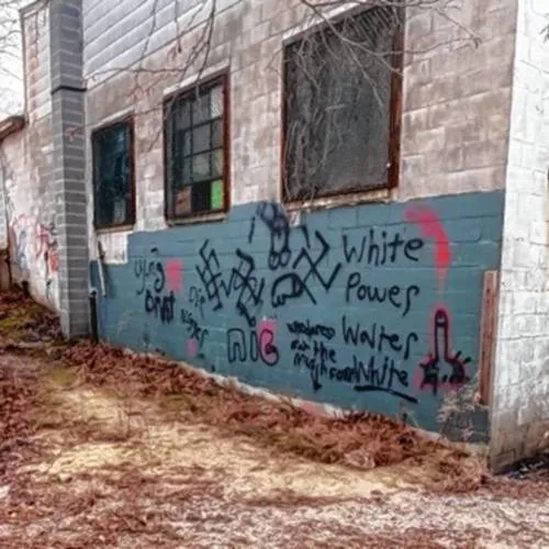 Graffiti latest display of white nationalism in Franklin