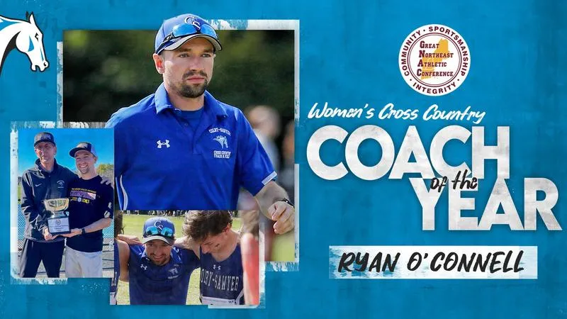 Ryan O'Connell Named 2022 GNAC Women's Cross Country Coach of the Year