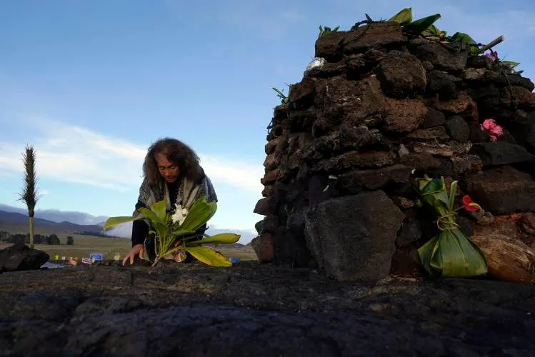 For many, lava flows are a time to honor and reflect
