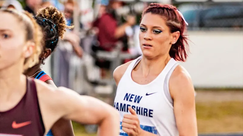 Elizabeth Martell Shows Strong in 1000 meter run at BU's Colyear-Danville Season Opener