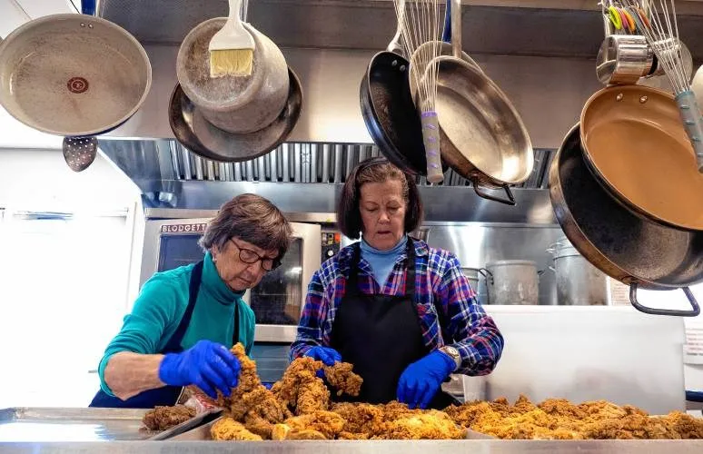 Hometown Hero: The Friendly Kitchen staff provide hot meals to the Concord community 365-days-a-year