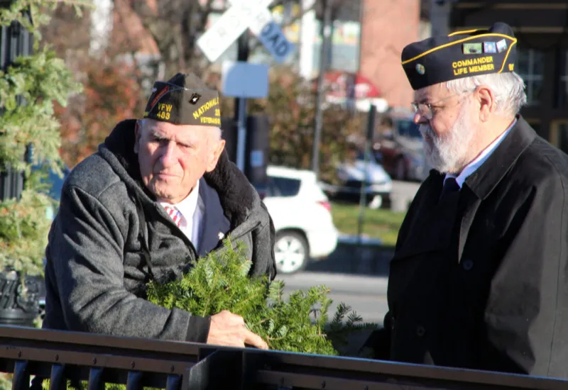 Nashua veterans, ROTC youths and citizens gather to pay tribute to America's Pearl Harbor casualties
