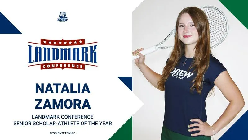 Zamora Selected as Landmark Senior Scholar-Athlete for Women's Tennis
