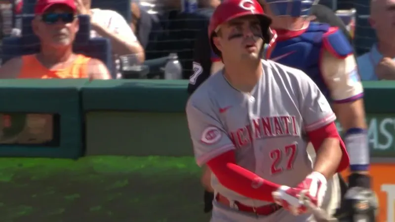 Nathaniel Lowe has 2 doubles, drives in 3 as Reds beat Phils 9-4 fo...