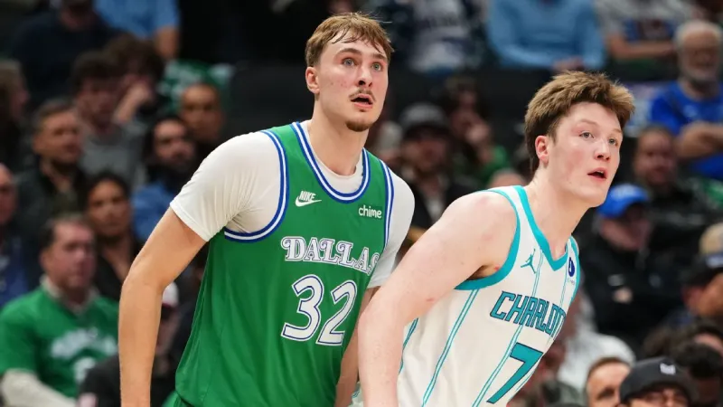 Mavs' Flagg, Hornets' Knueppel top NBA All-Rookie first team